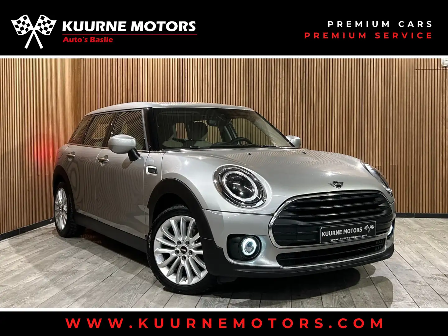 MINI Cooper Clubman 1.5iA Alu17"/Leder/Led/Cam/Keyless *1j garantie* Argent - 1