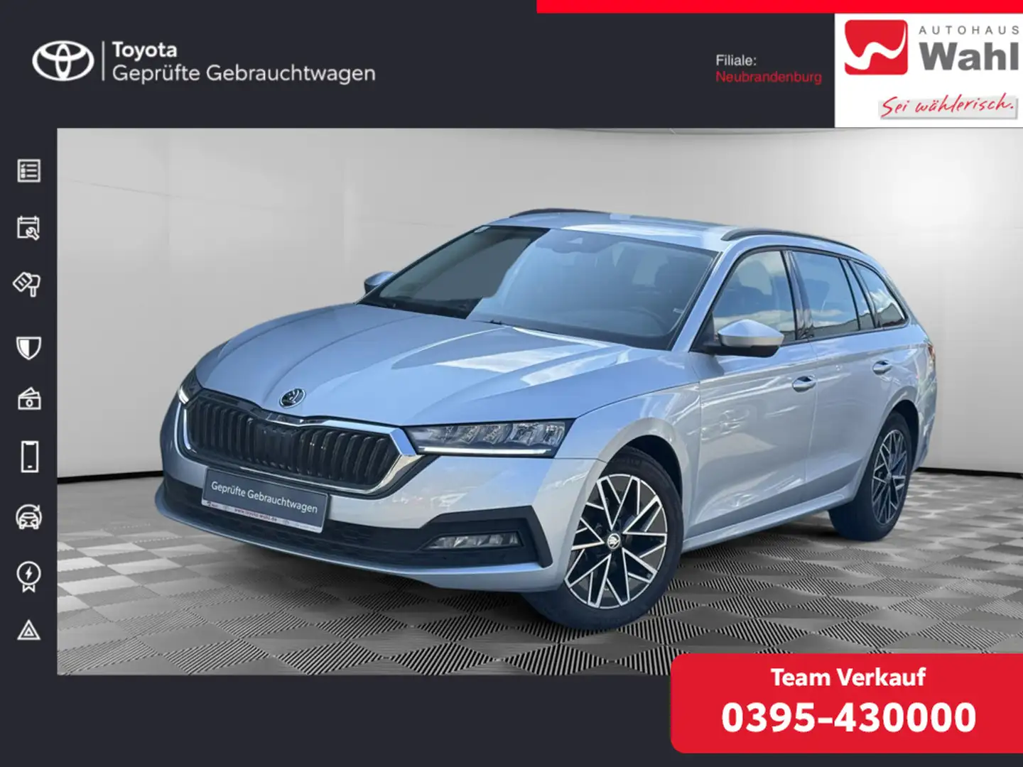 Skoda Octavia Combi 1.0 TSI Ambition Zilver - 1