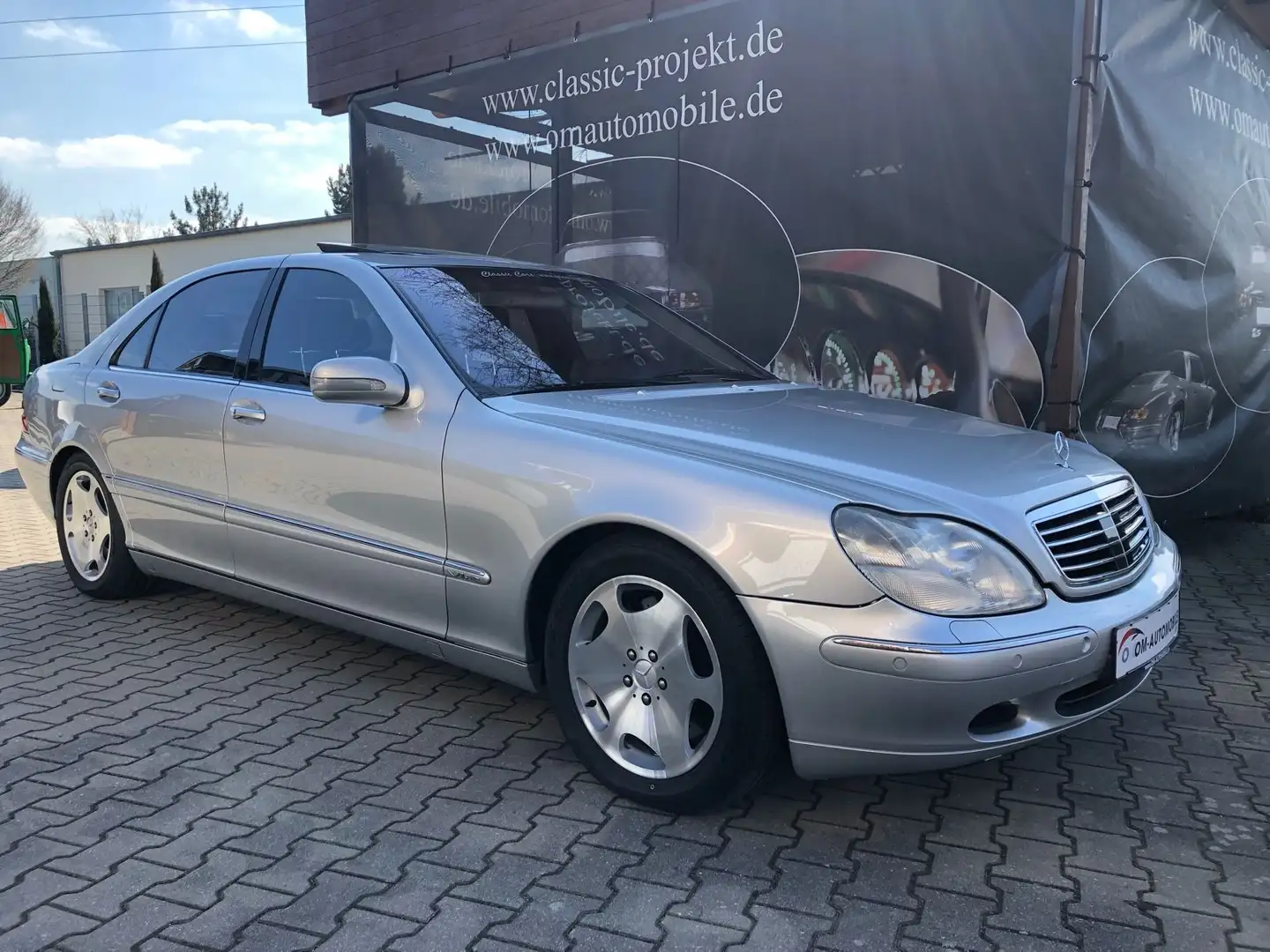 Mercedes-Benz S 600 L* 59.000km*königl.Vorbesitz* Silber - 1