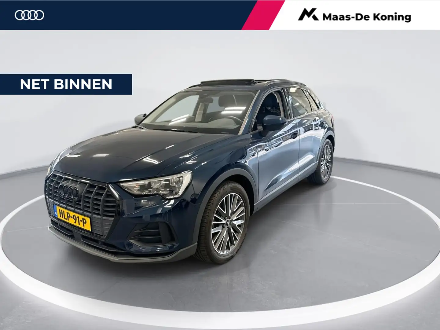 Audi Q3 35 Tfsi 150pk S-tronic Pro Line · Apple/Android Ca Blauw - 1