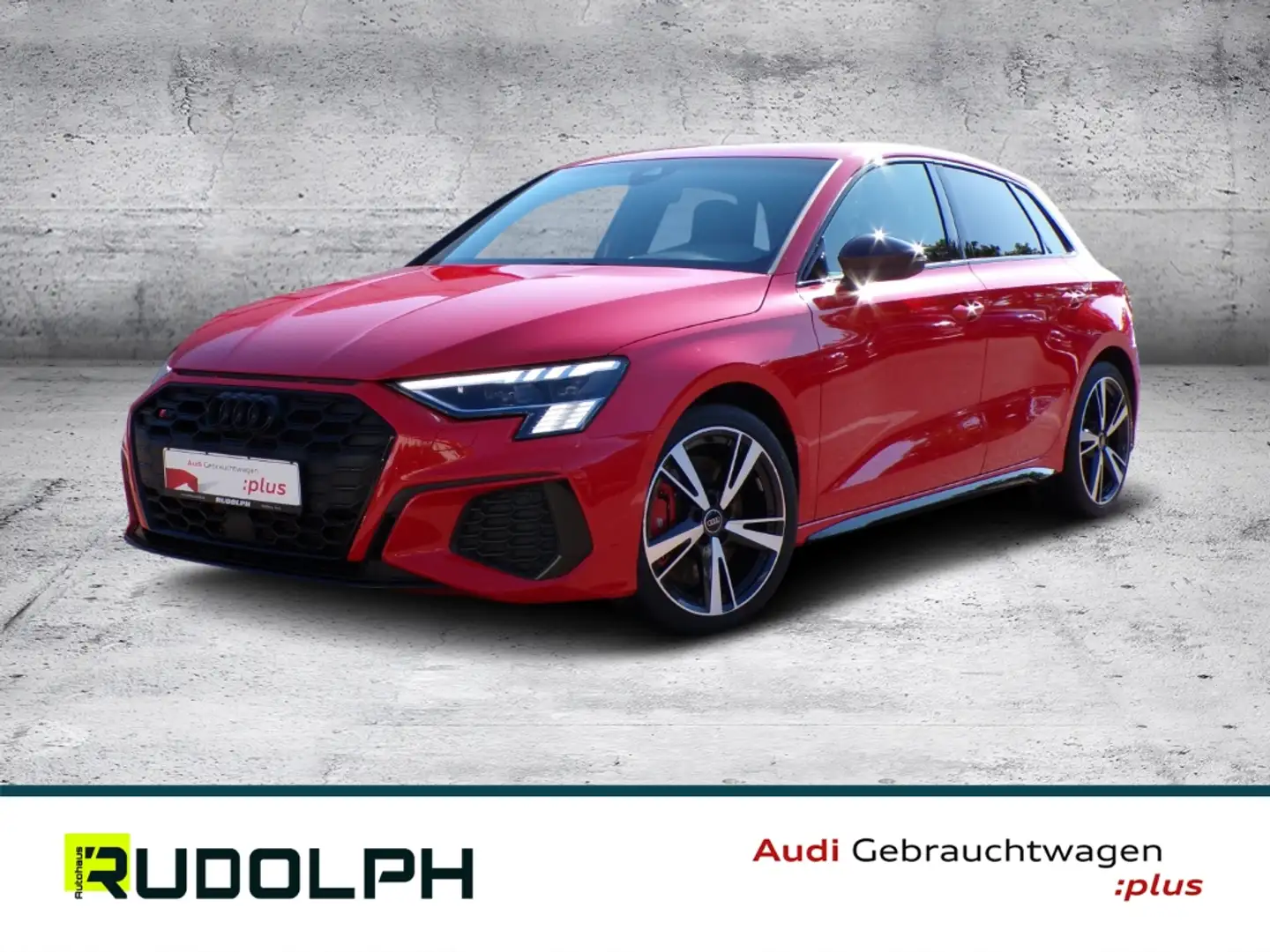Audi S3 Sportback TFSI S-tronic ACC LED Navi PDCv+h SHZ Rot - 1