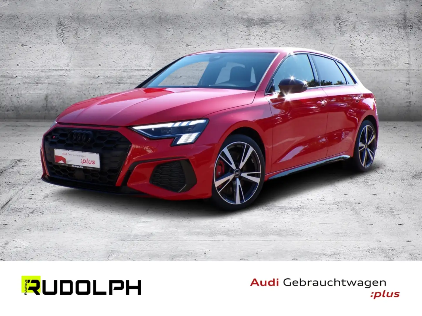 Audi S3 Sportback TFSI S-tronic ACC LED Navi PDCv+h  SHZ Rot - 1