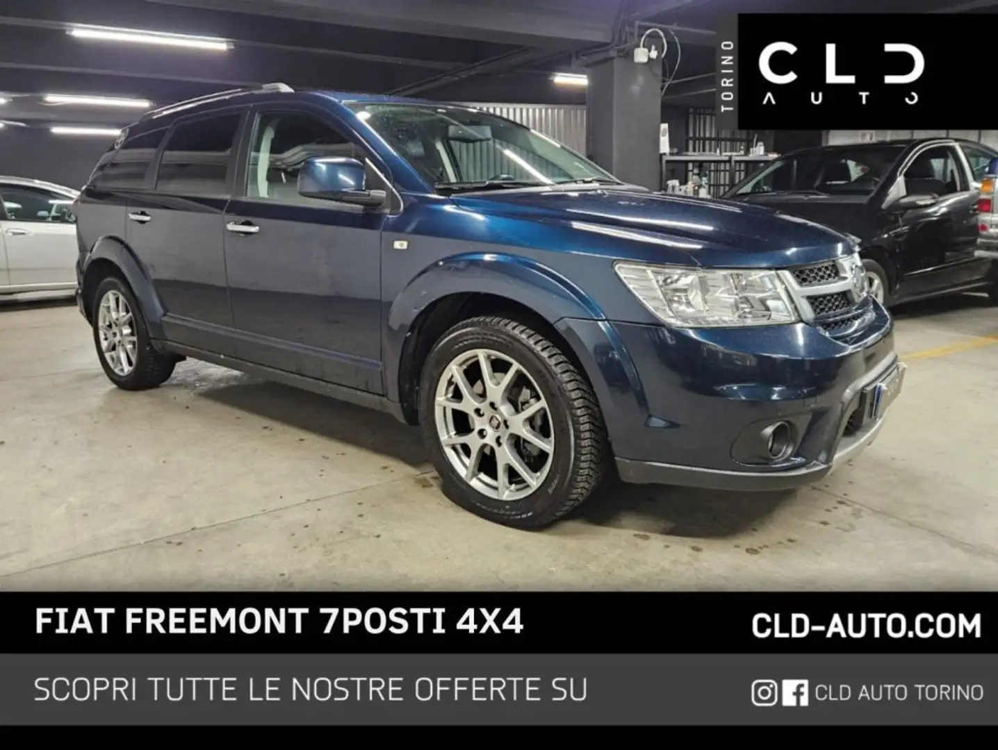 Fiat Freemont 2.0 Mjt 170 CV 4x4 aut. 7POSTI CAMBIO ROTTO Blu/Azzurro - 1