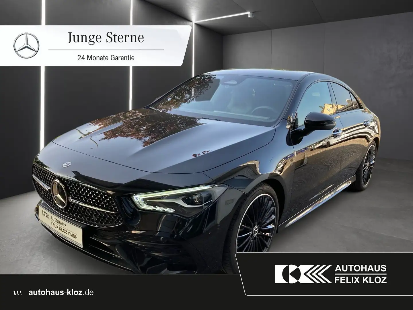 Mercedes-Benz CLA 200 AMG Prem*Night*19"*Totwink*Ambiente*LED* Noir - 1