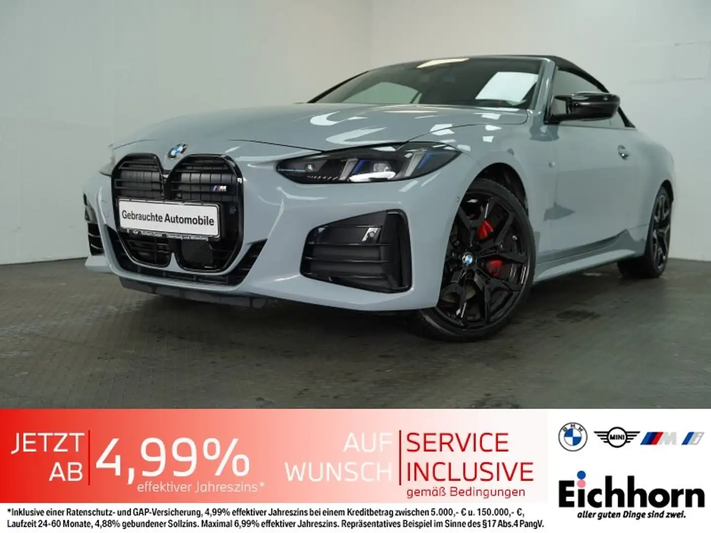BMW 440 Mi xDrive Cabrio M Sport Pro *AHK.INNOPAKET* Gris - 1