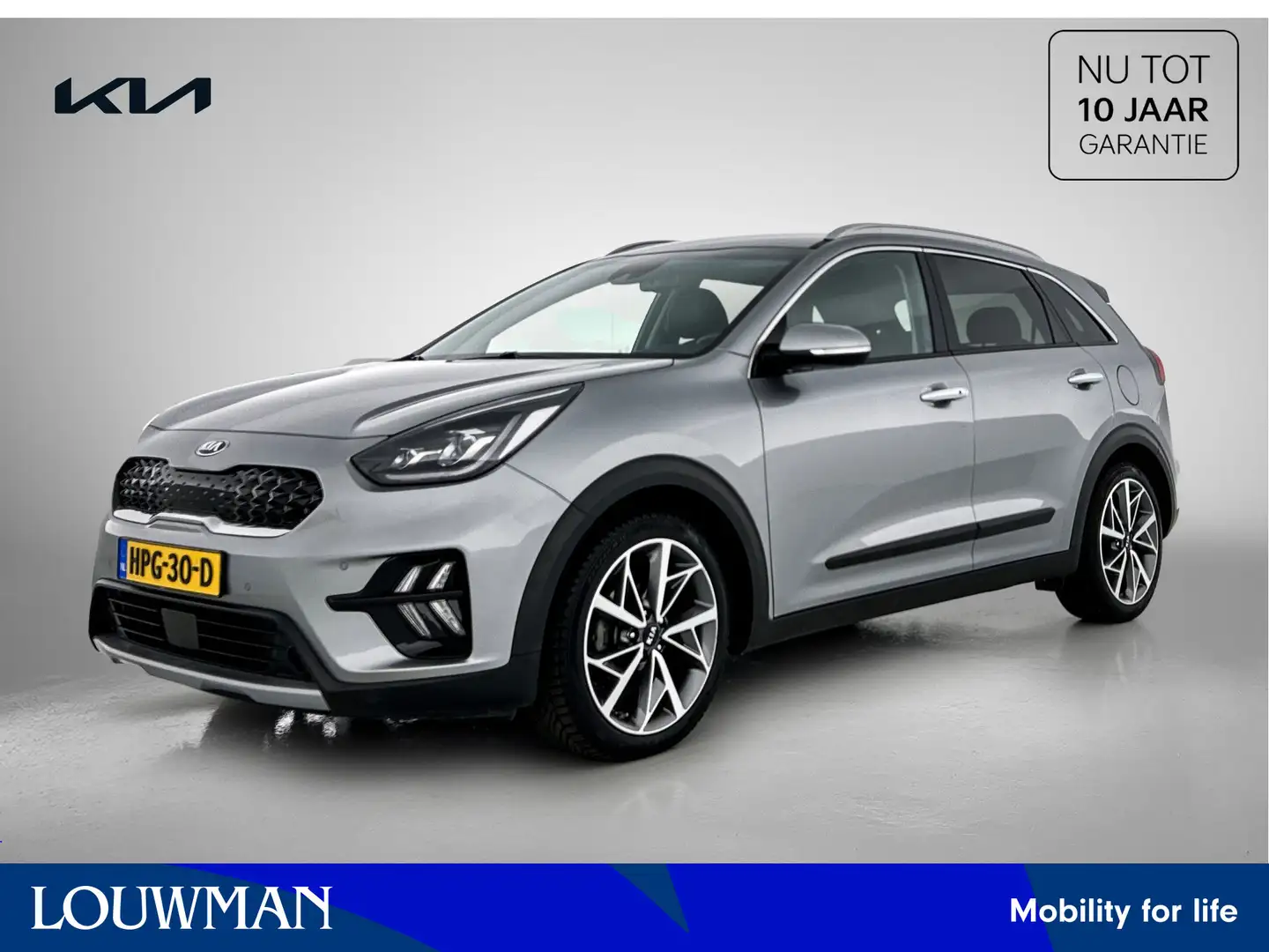 Kia Niro 1.6 GDi Hybrid ExecutiveLine Limited | Leder | Ele Grijs - 1
