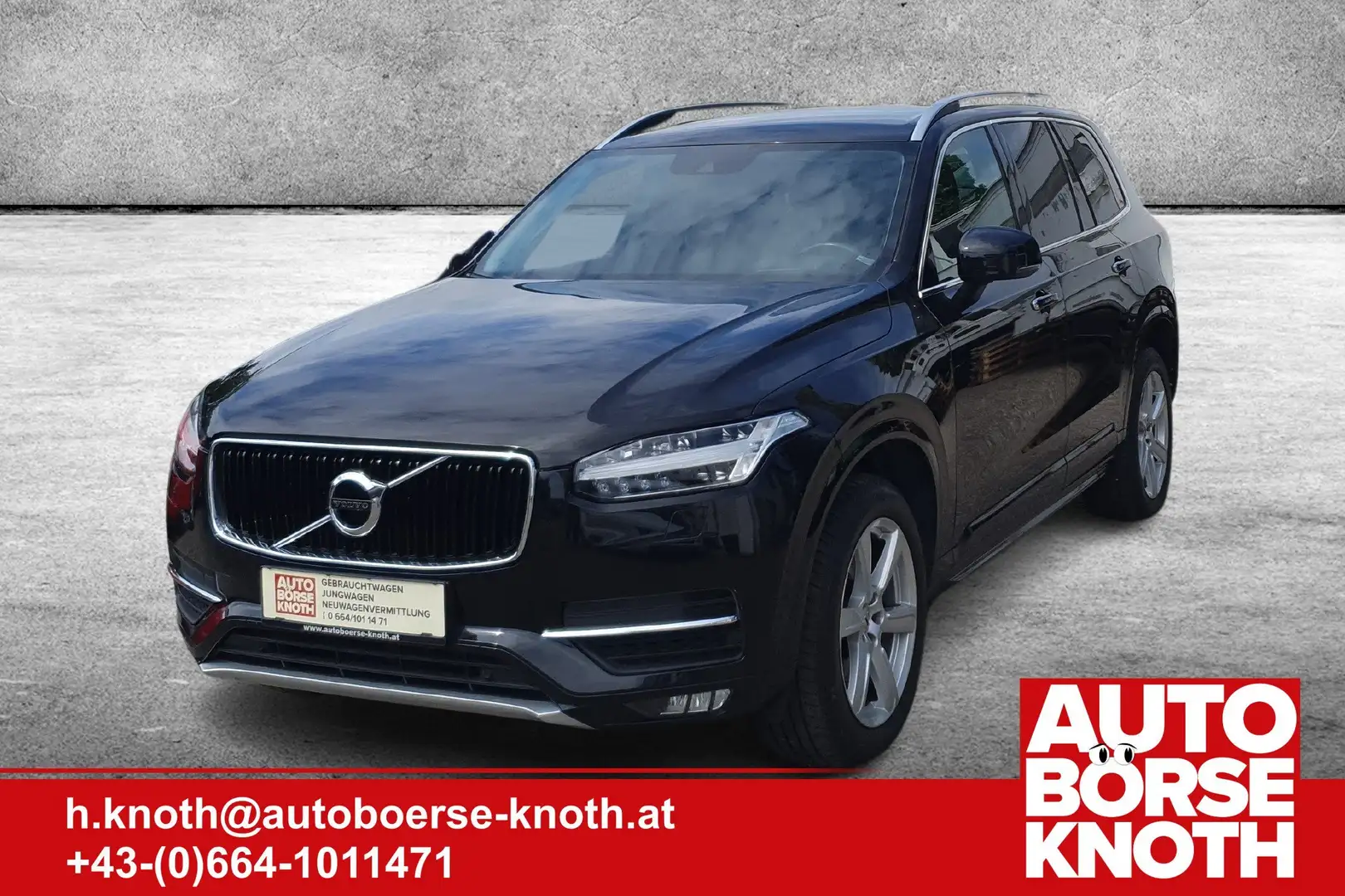 Volvo XC90 Momentum AWD, AHV, WKR-Alu, Winterpaket Noir - 1