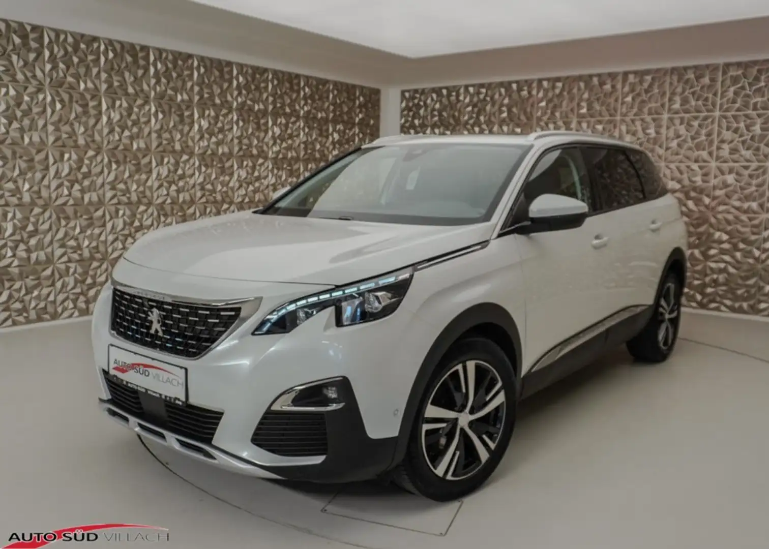 Peugeot 5008 Allure BlueHDi 130 S&S 6-Gang-Manuell Weiß - 1