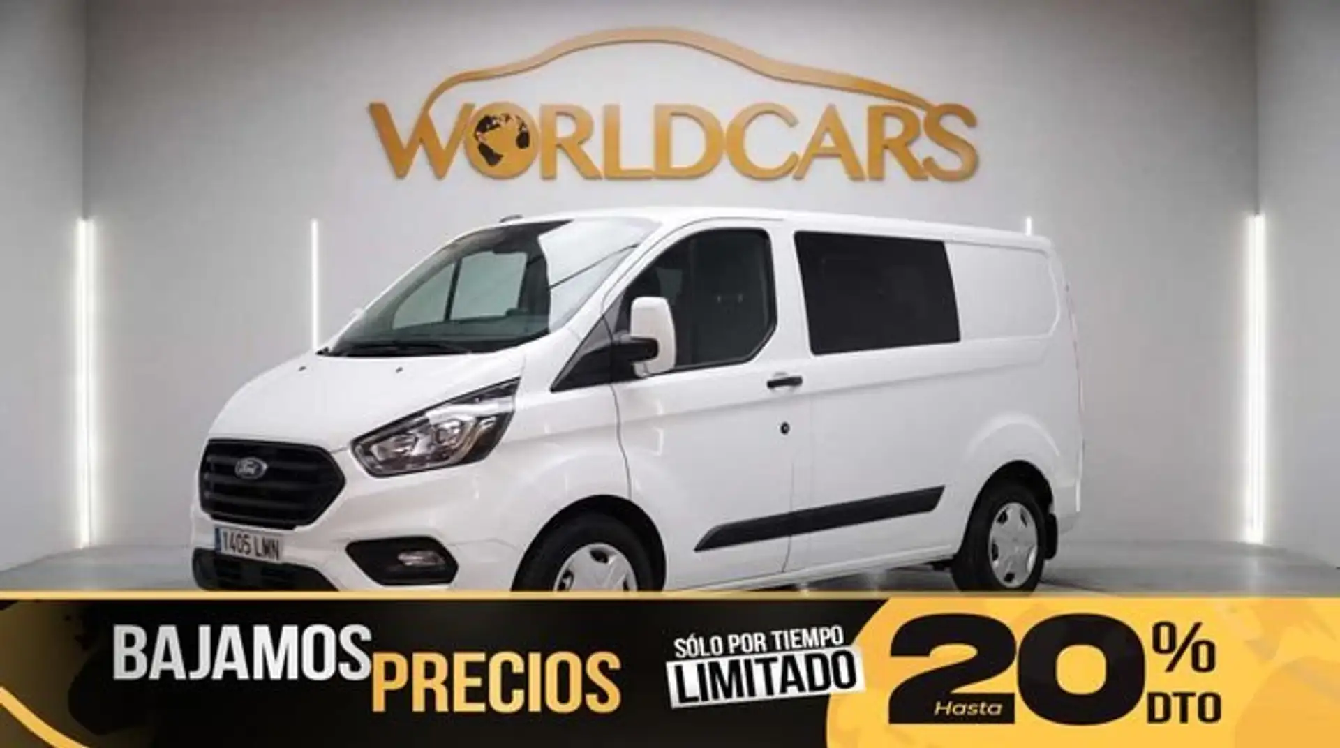 Ford Transit Custom combi 2.0 tdci 320 l1 trend 170 cv Blanco - 1