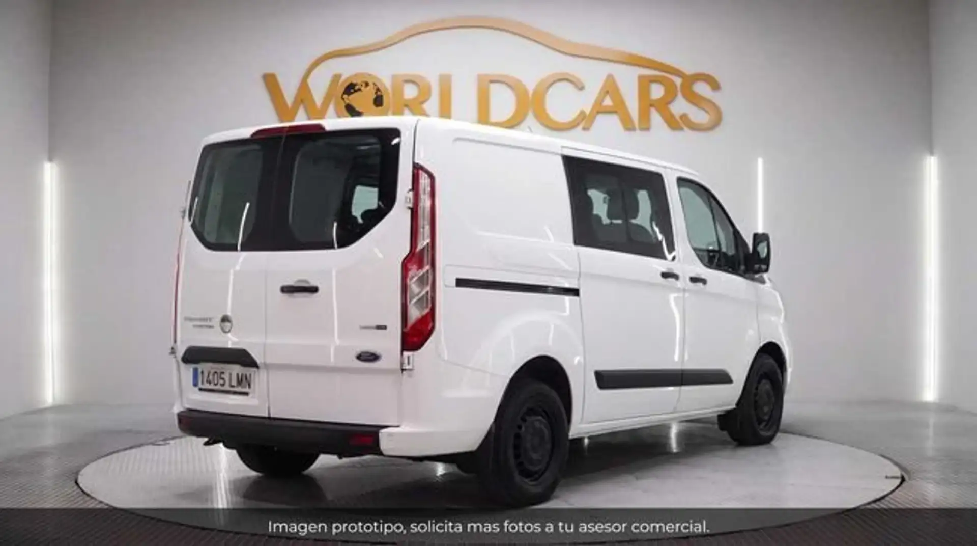 Ford Transit Custom combi 2.0 tdci 320 l1 trend 170 cv Blanco - 2