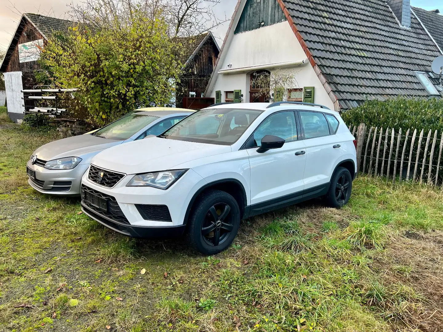 SEAT Ateca Reference TDI  Klima Alu 1.Hand Weiß - 2