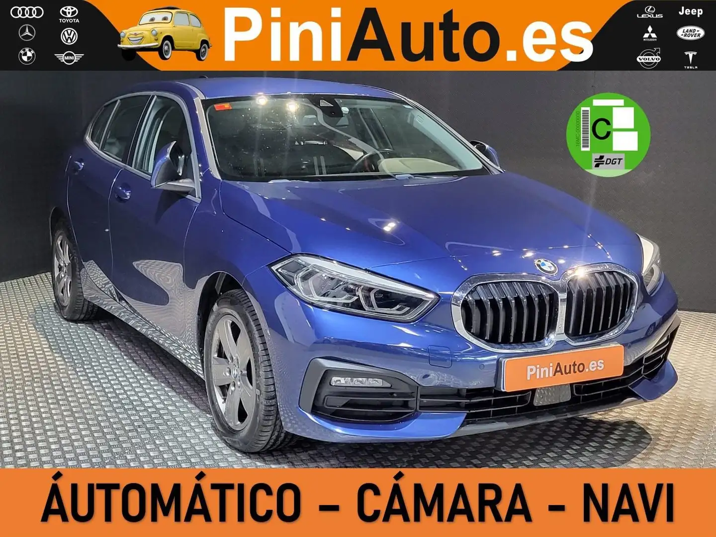 BMW 116 116d Bleu - 1