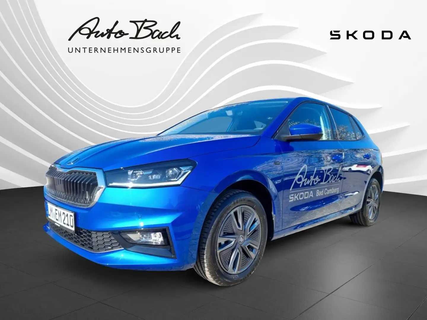 Skoda Fabia Tour 1.0 TSI 70 kW 5-Gang-Schaltgetriebe Blau - 1