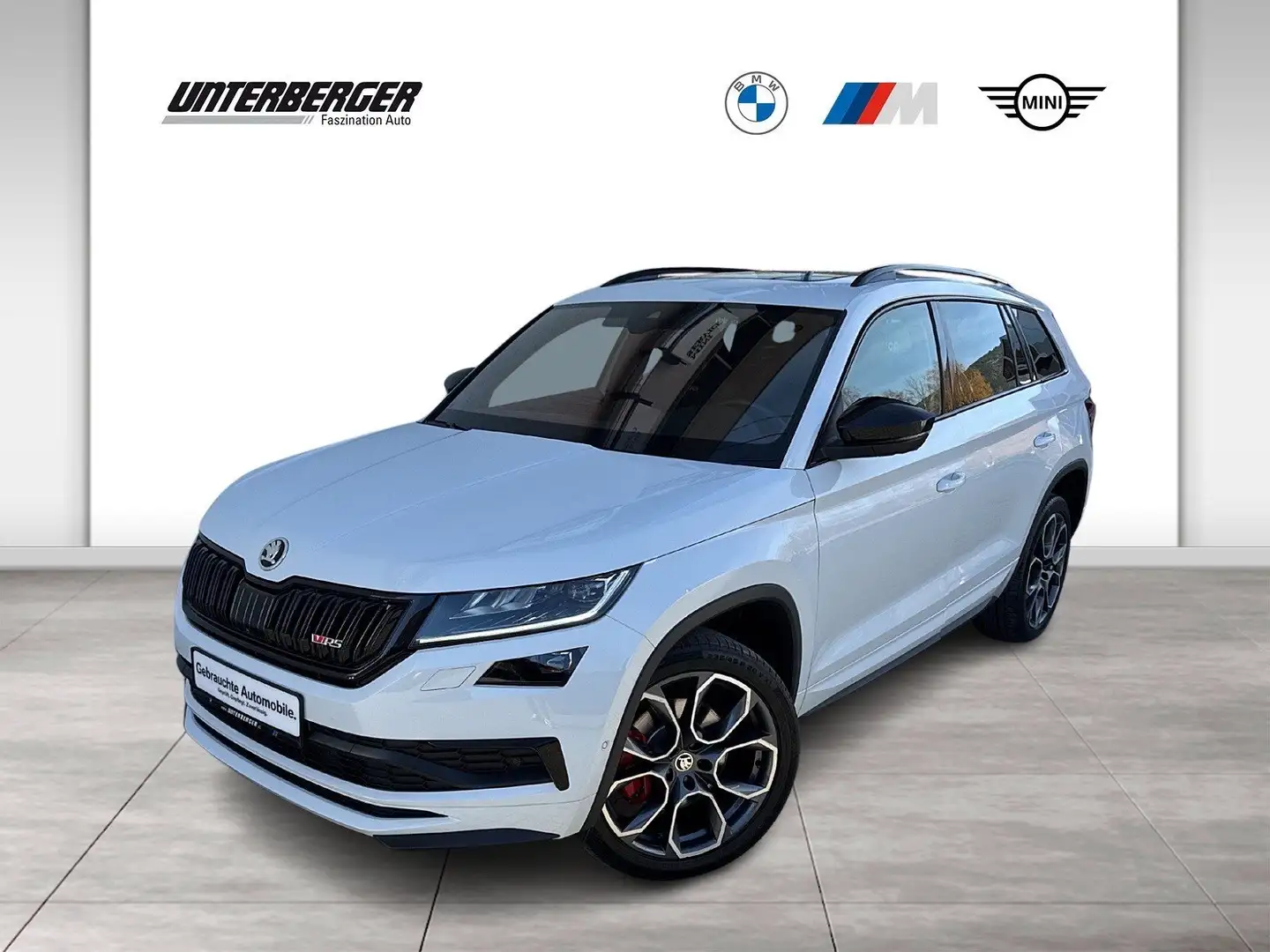 Skoda Kodiaq VRS | 7 Sitzer | AHK Weiß - 1