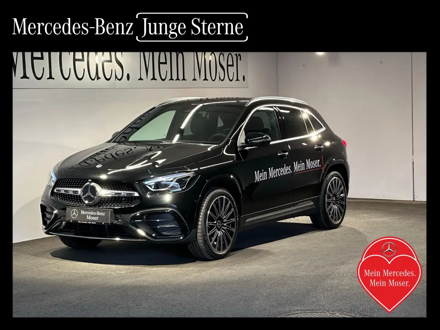 Mercedes-Benz GLA 200 d 4MATIC Ö-Edition AMG Line Schwarz - 1