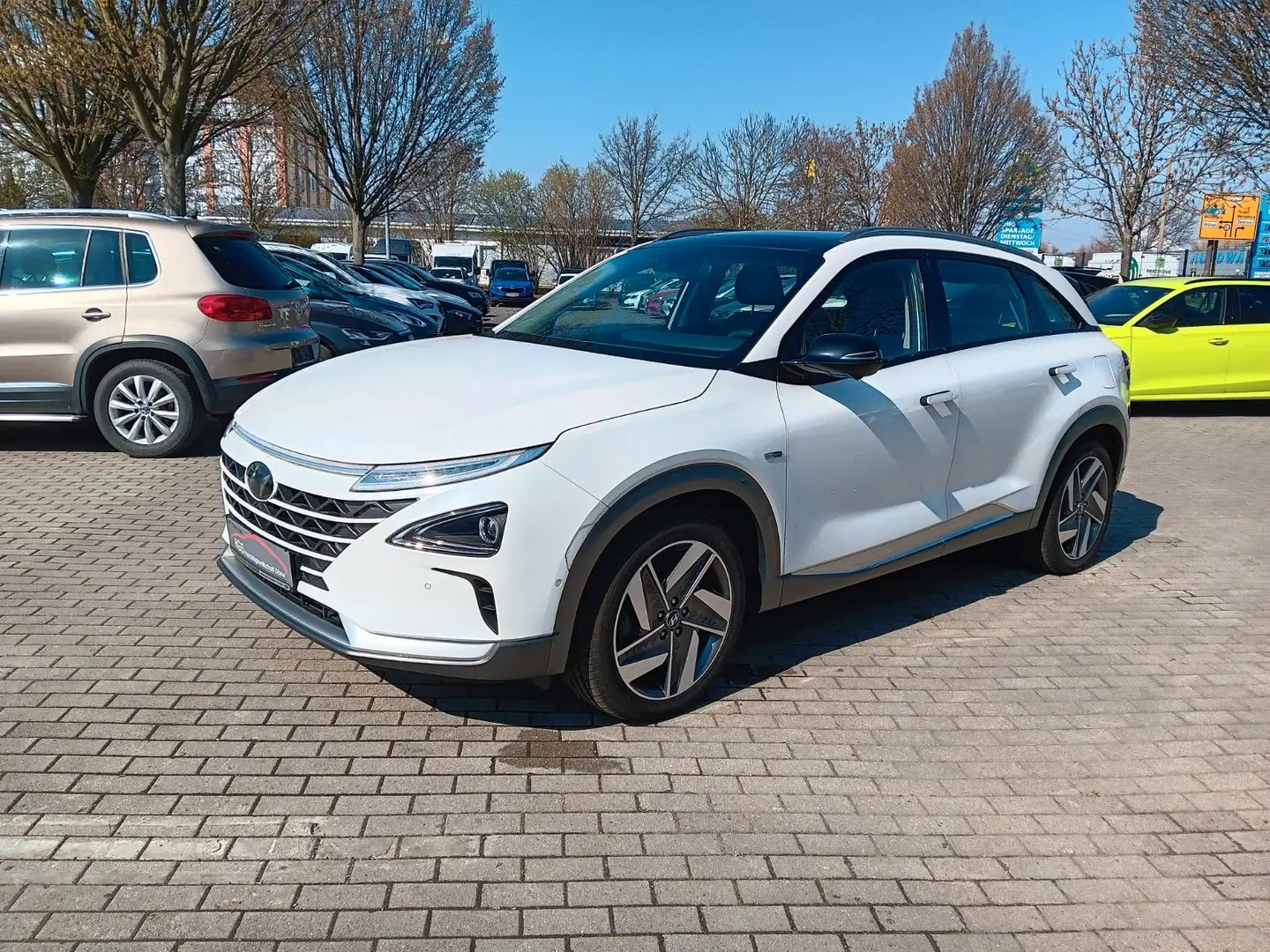 Hyundai NEXO Basis Klima Schiebedach LED Leder Kamera Weiß - 1