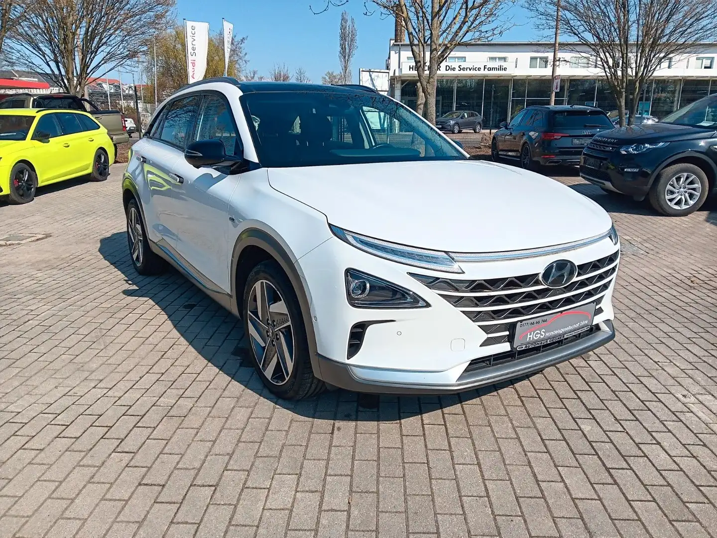 Hyundai NEXO Basis Klima Schiebedach LED Leder Kamera Weiß - 2