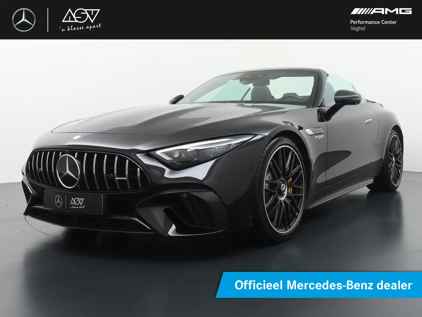 Mercedes-Benz SL 63 AMG Roadster 4MATIC+ Burmester High-End, Carbon Exteri Zwart - 1