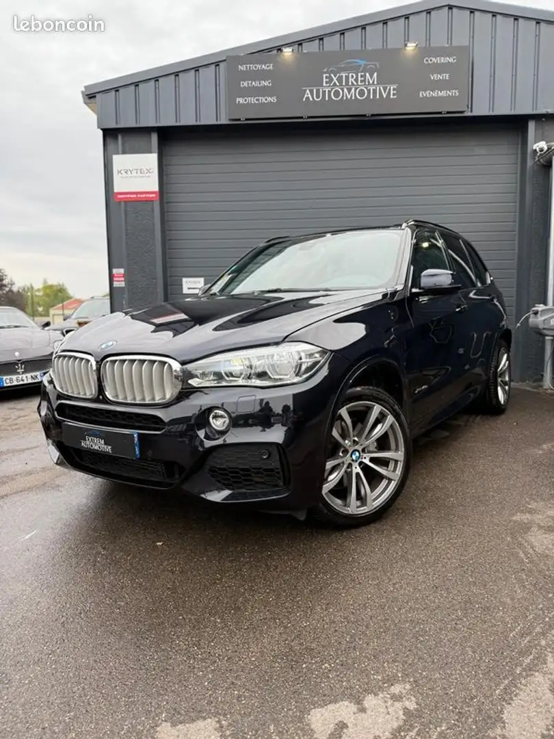 BMW X5 40E 2.0I 313CH 13 CV, M SPORT, 1er M.E.C 02-2017 Noir - 1