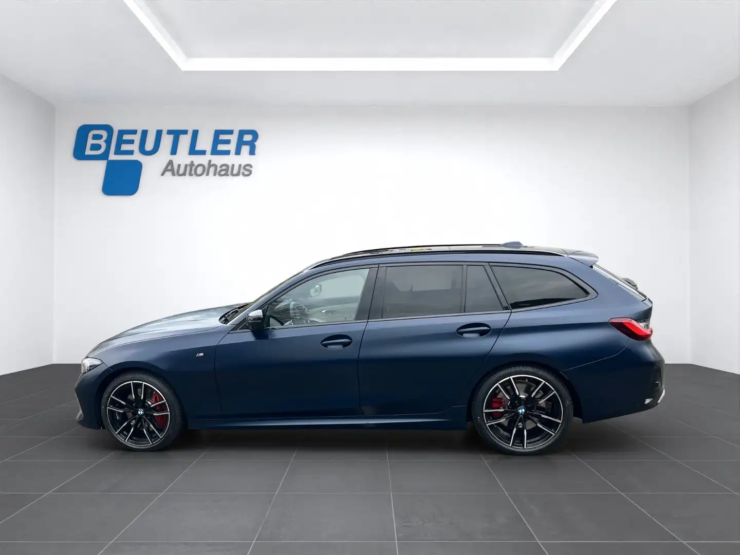 BMW M340d Tour MSportPro 19" HUD DAP PAP PAN AHK h/k Bleu - 2