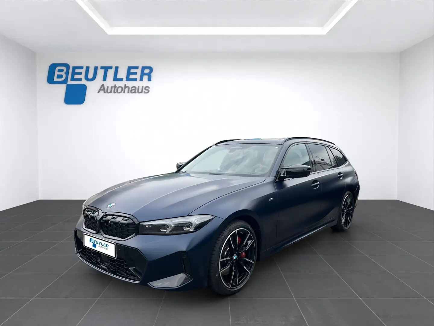 BMW M340d Tour MSportPro 19" HUD DAP PAP PAN AHK h/k Bleu - 1