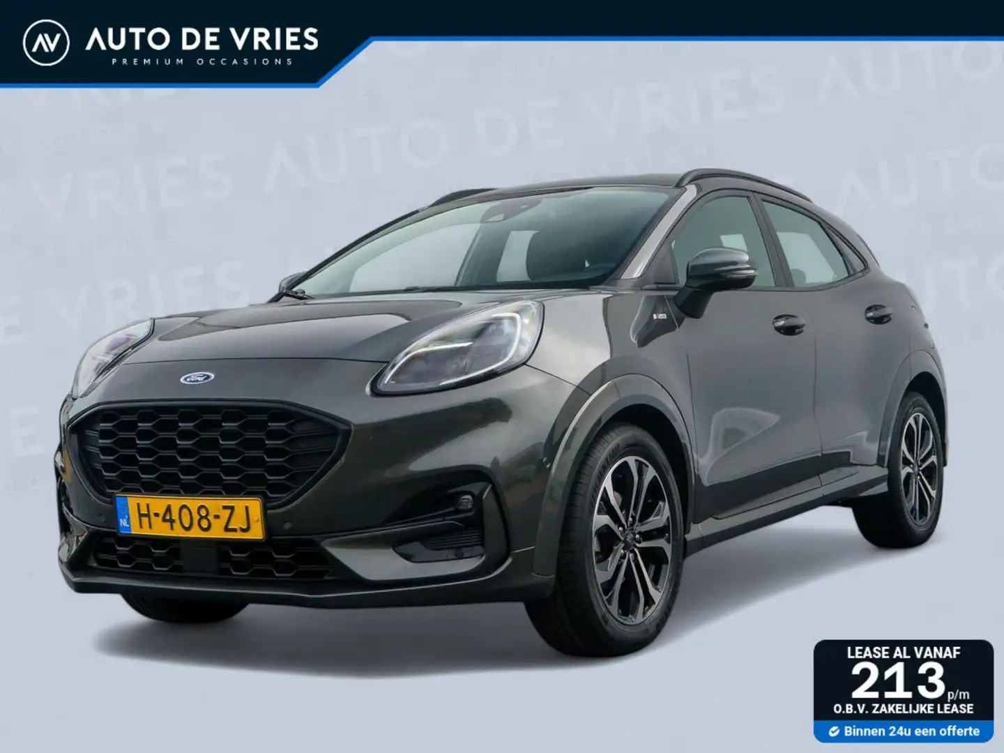 Ford Puma 1.0 EcoBoost Hybrid 125pk ST-Line | Carplay | B&O Grigio - 1