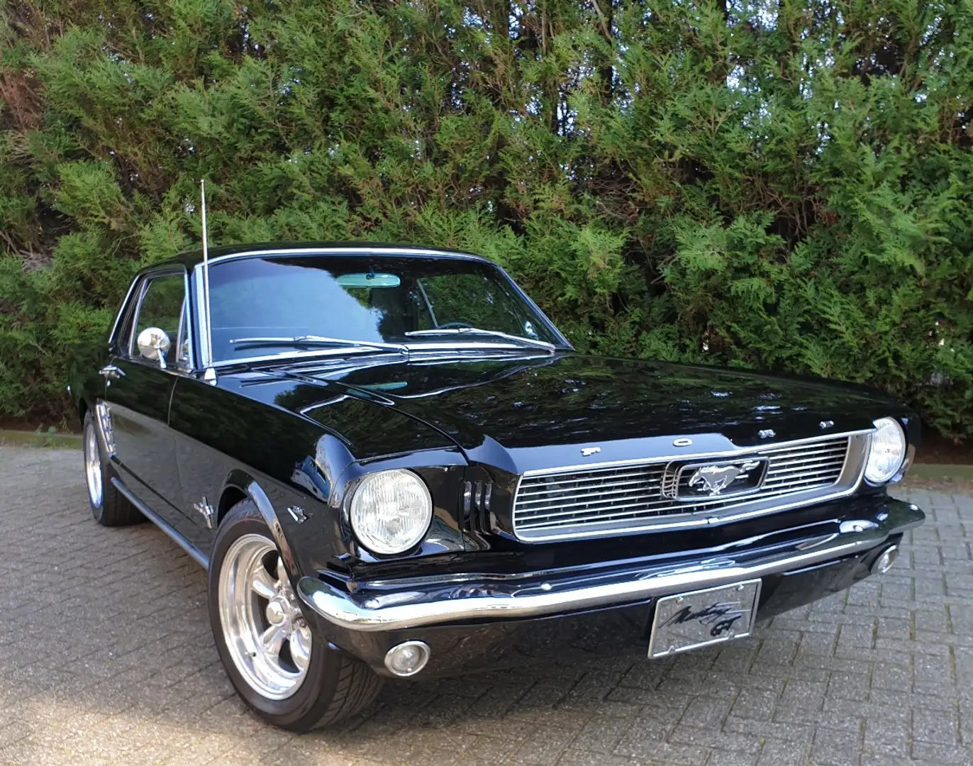 Ford Mustang Coupé 289 V8 automaat Zwart - 2