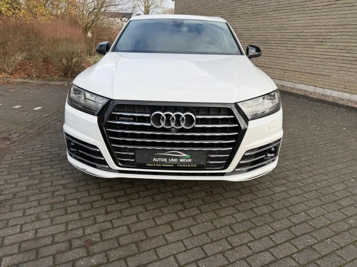 Audi Q.7.S-Line-Quattro Klima Navi Leder Blanc - 2
