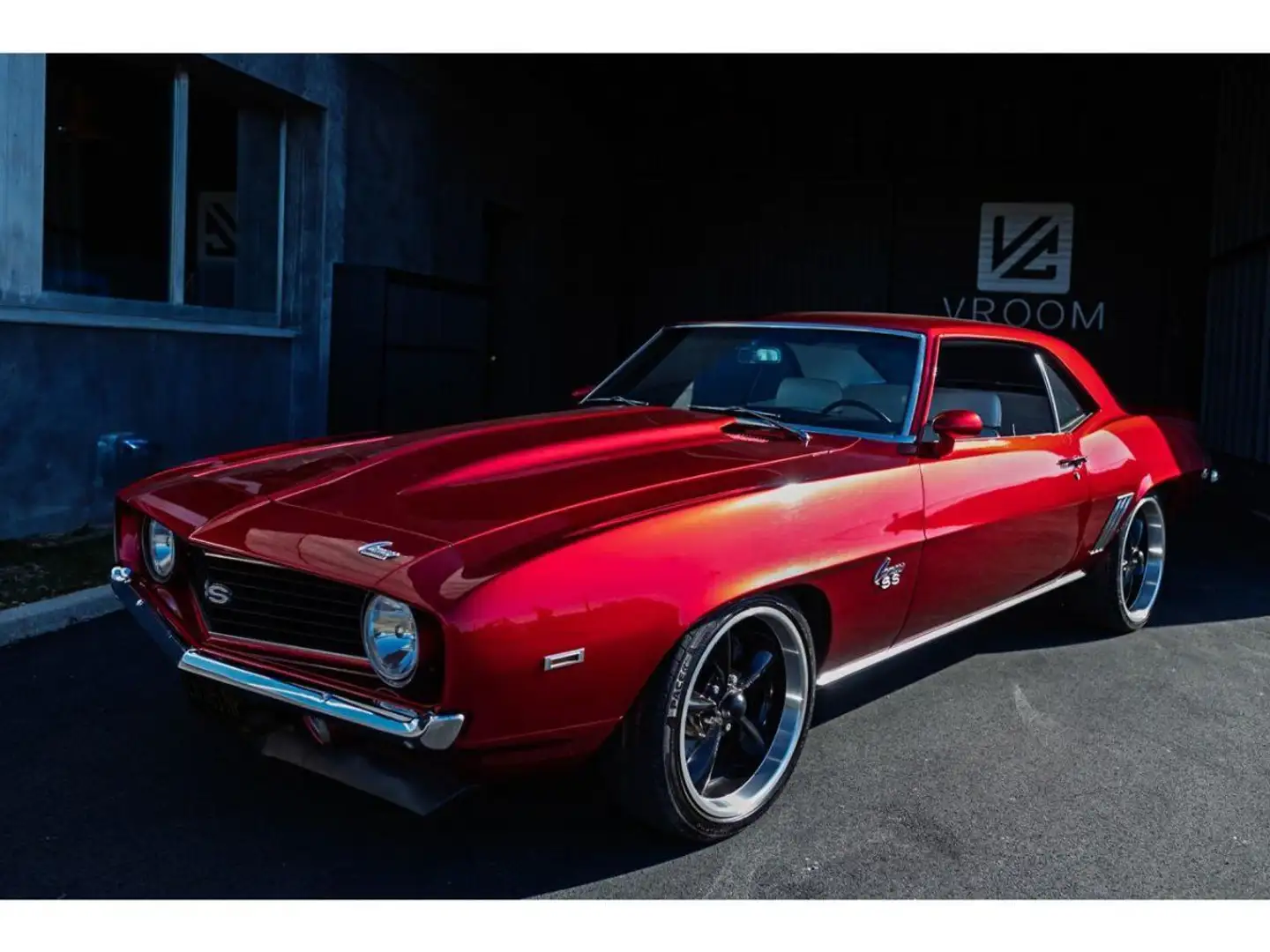 Chevrolet Camaro SS Coupé 350ci V8 - BVA 1969 Rot - 2