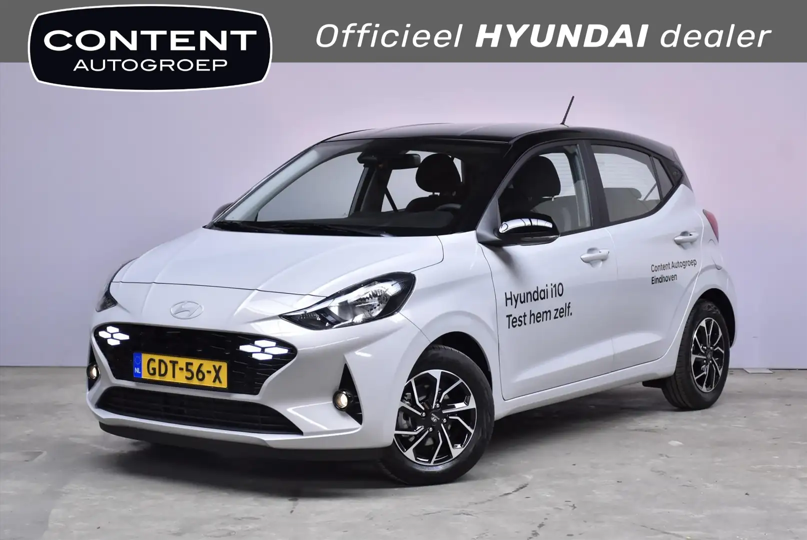 Hyundai i10 1.0i Comfort Smart I Navi I PDC I Lm Velgen Grijs - 1