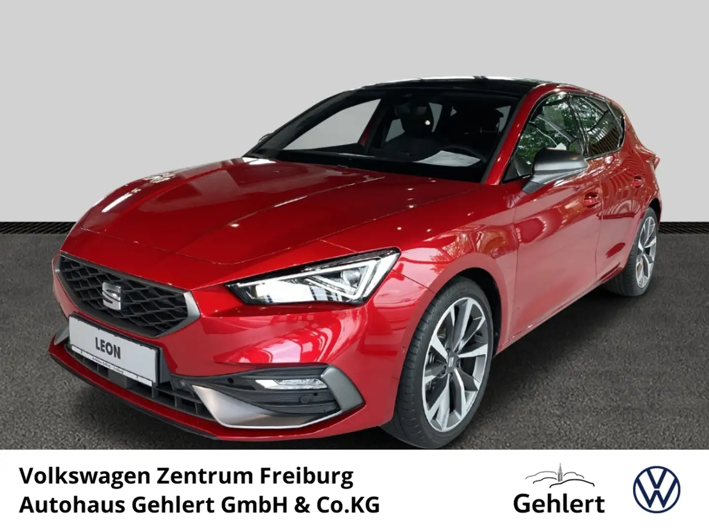 SEAT Leon FR 2.0 TDI 110 KW DSG AD El. Panodach Navi digital Rot - 1
