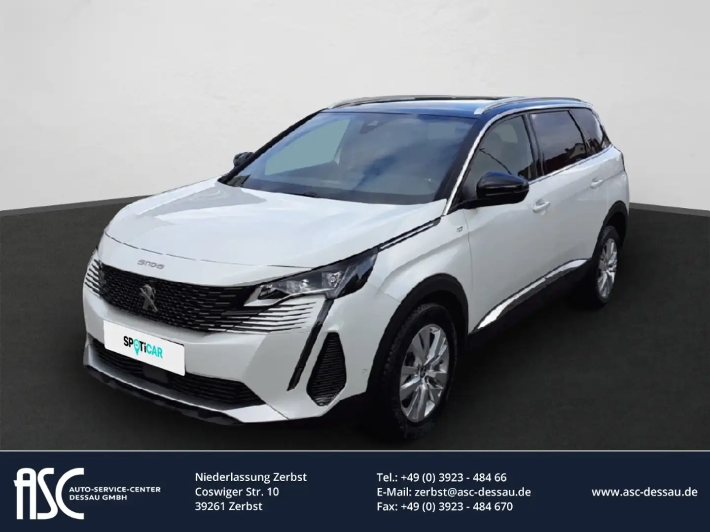 Peugeot 5008 GT HDI 180 Automatik , Kamera , Navi , Sitzheizung Blanco - 1