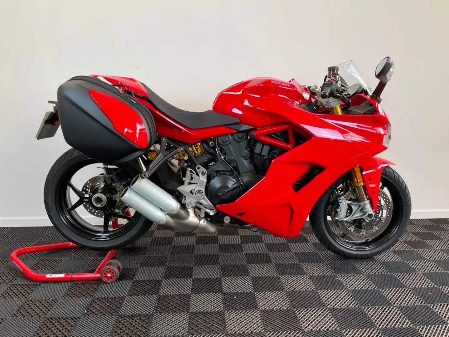 Ducati SuperSport 950 S + Valises + RK Approved Roşu - 1