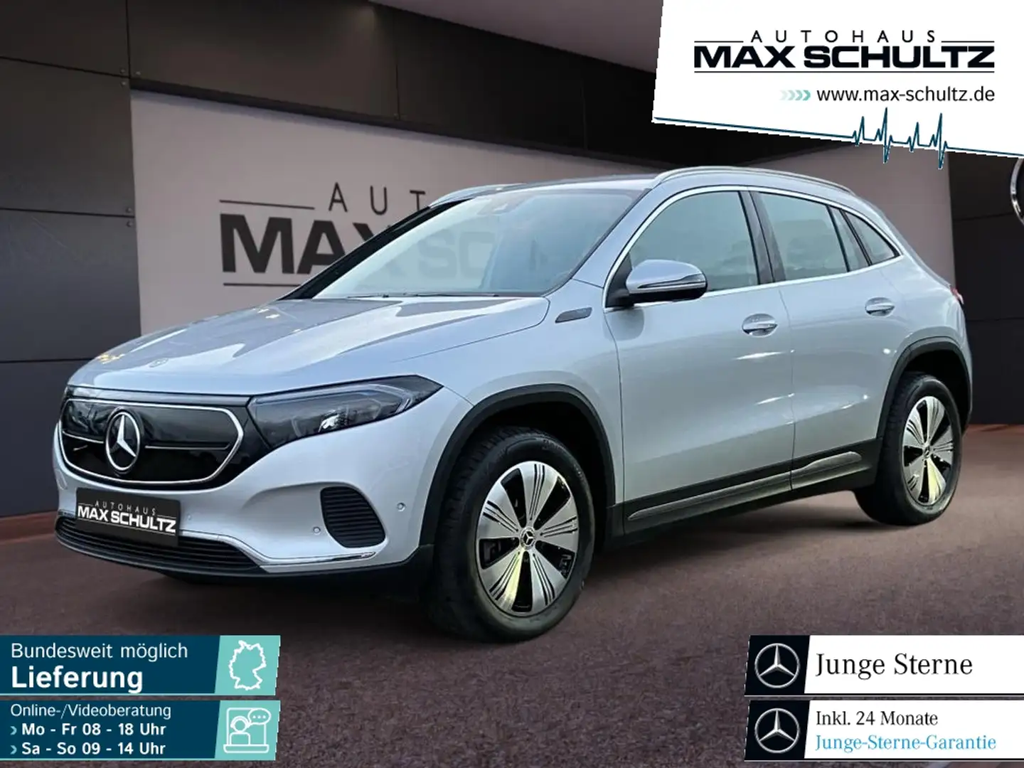 Mercedes-Benz EQA 250 AHZV*TWA*LED*MEMORY*DAB*AMBIENTE*KAMERA* Argent - 1