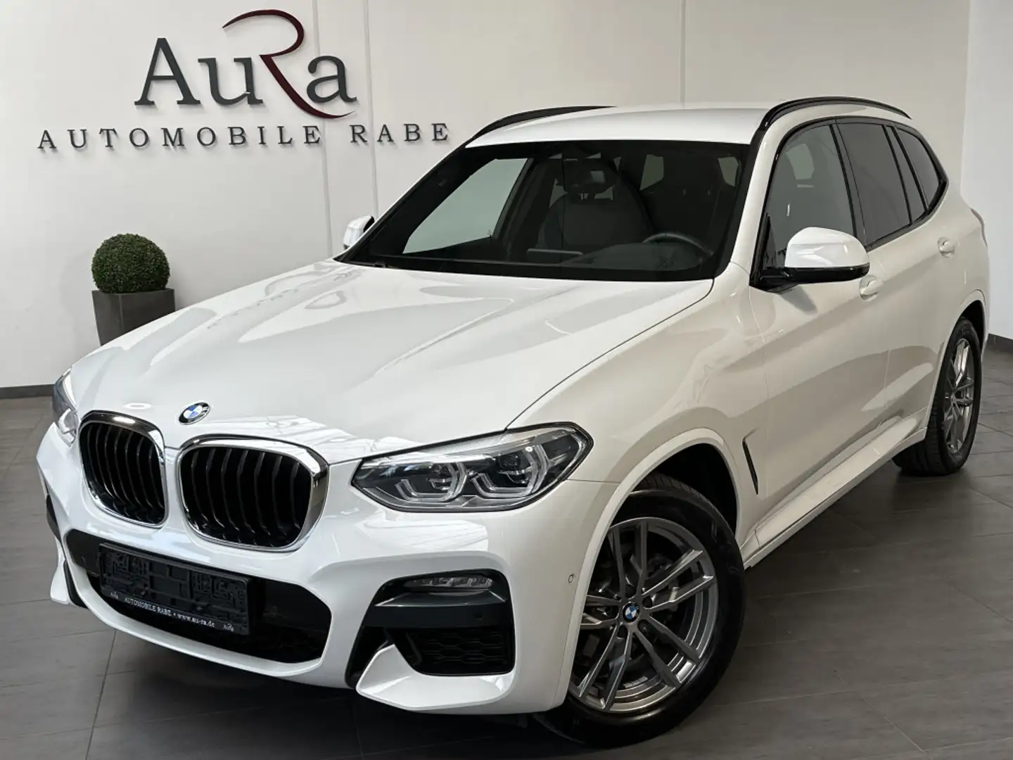 BMW X3 xDrive20d M-Sport NAV+LED+HEAD-UP+KAMERA+19ZO Blanc - 1