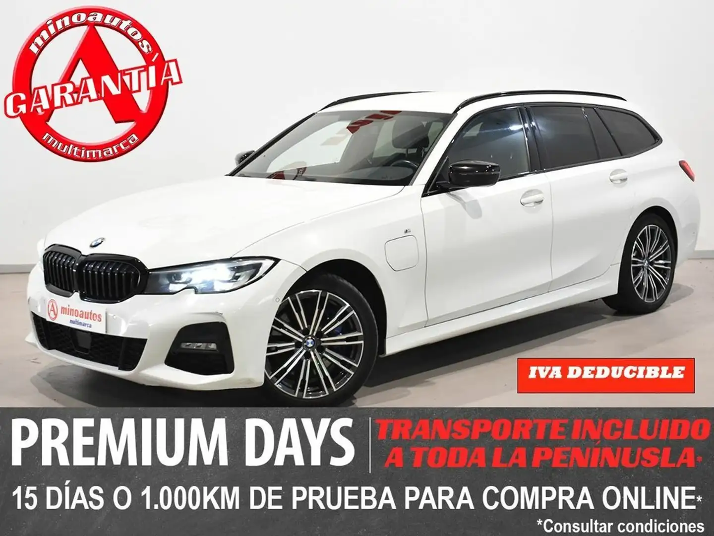 BMW 330 330E 292 CV STEPTRONIC M SPORT Blanc - 1
