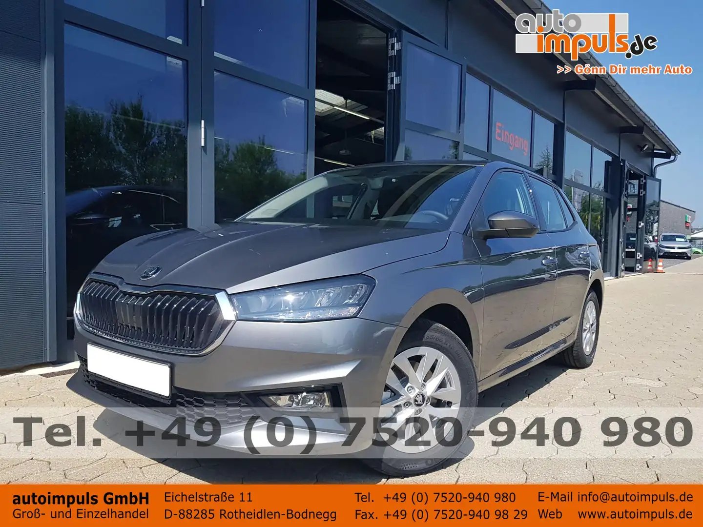 Skoda Fabia Selection 1,0 TSI DSG 85KW/116PS 5 Jahre Garan... siva - 1