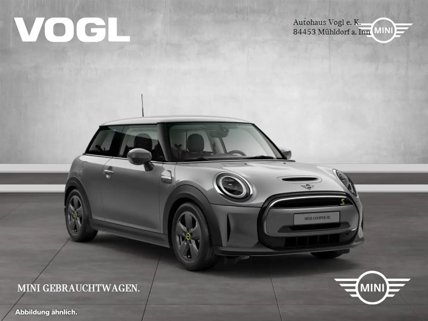 MINI Cooper SE Hatch Gris - 1