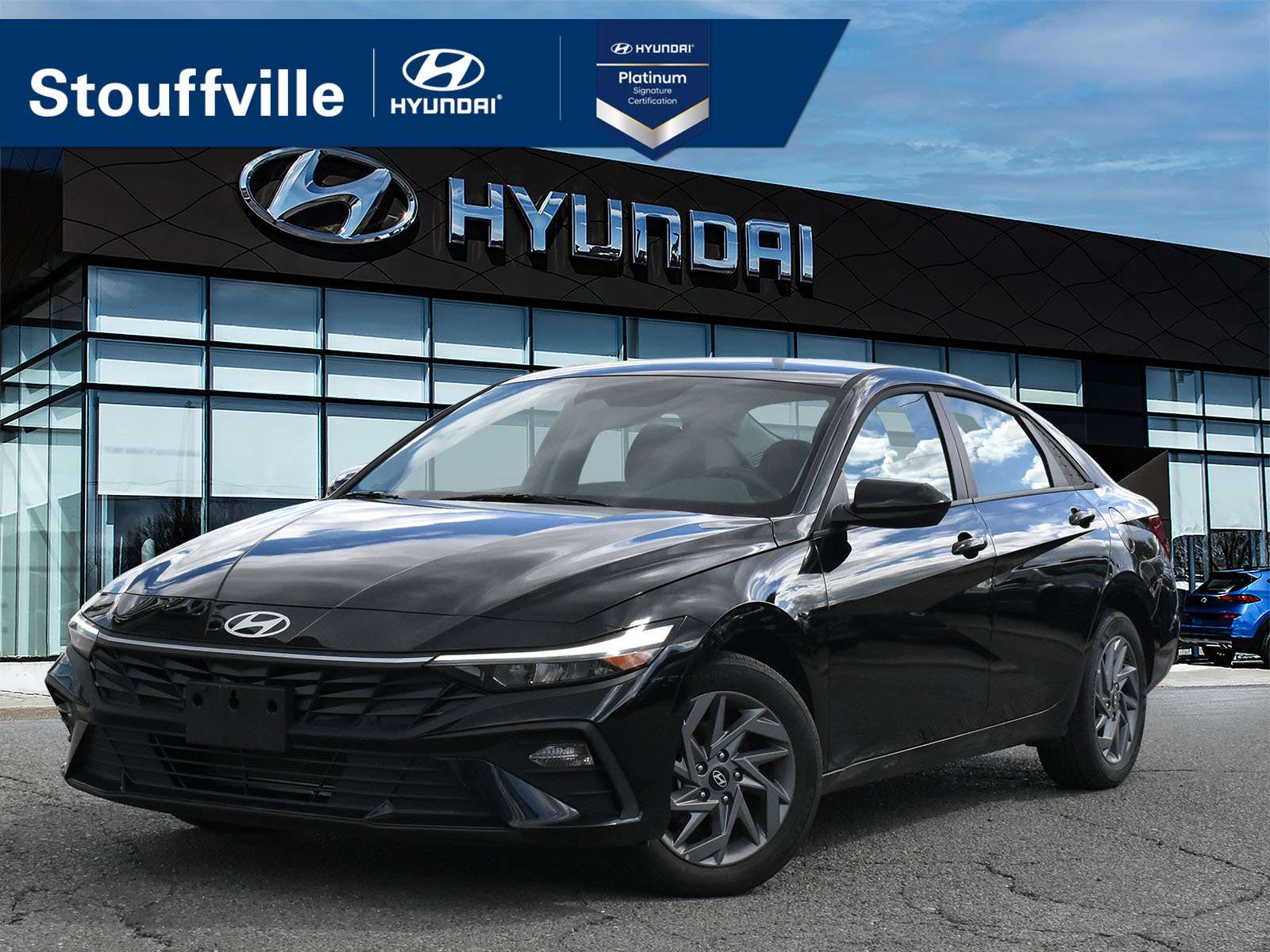 Black 2026 Hyundai Elantra Sedan Automatic