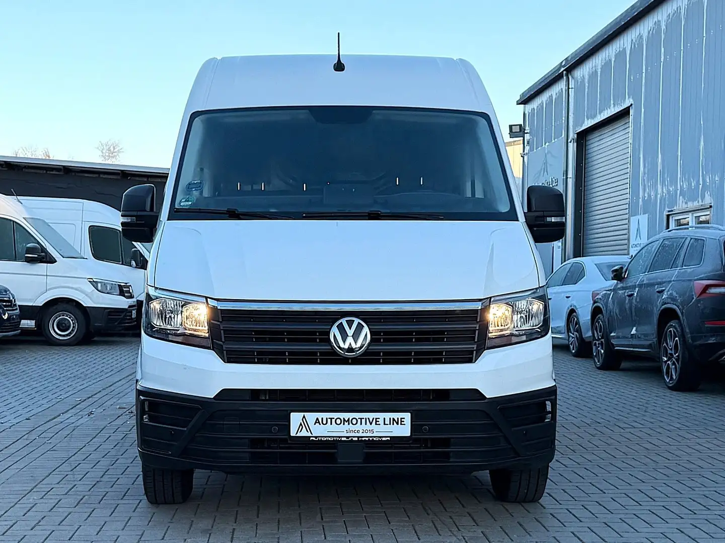 Volkswagen Crafter CRAFTER 2.0 TDI KASTEN HOCH LANG/KLIMA/NAVI/KAME Blanc - 2