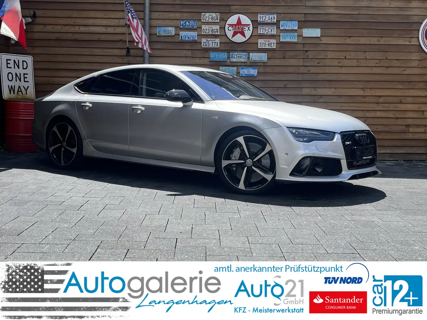 Audi RS7 4.0 TFSI quattro performance Carbon Kamera Argento - 1