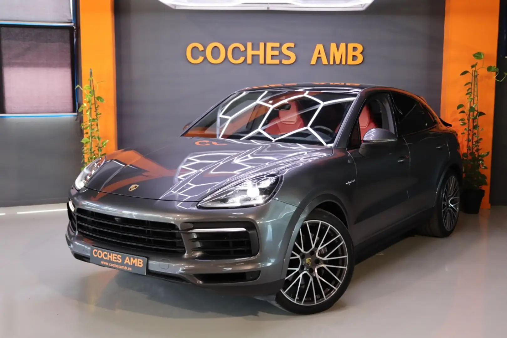 Porsche Cayenne E-Hybrid Coupé Aut. Gris - 1