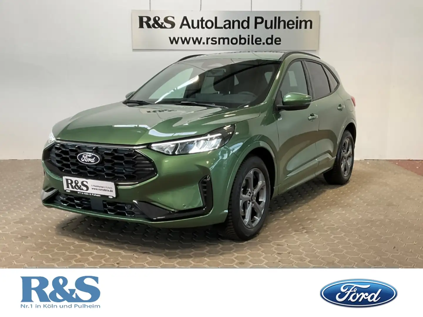 Ford Kuga ST-Line Ganzjahresreifen+Tempomat+Navi+LED+Klimaau Groen - 1