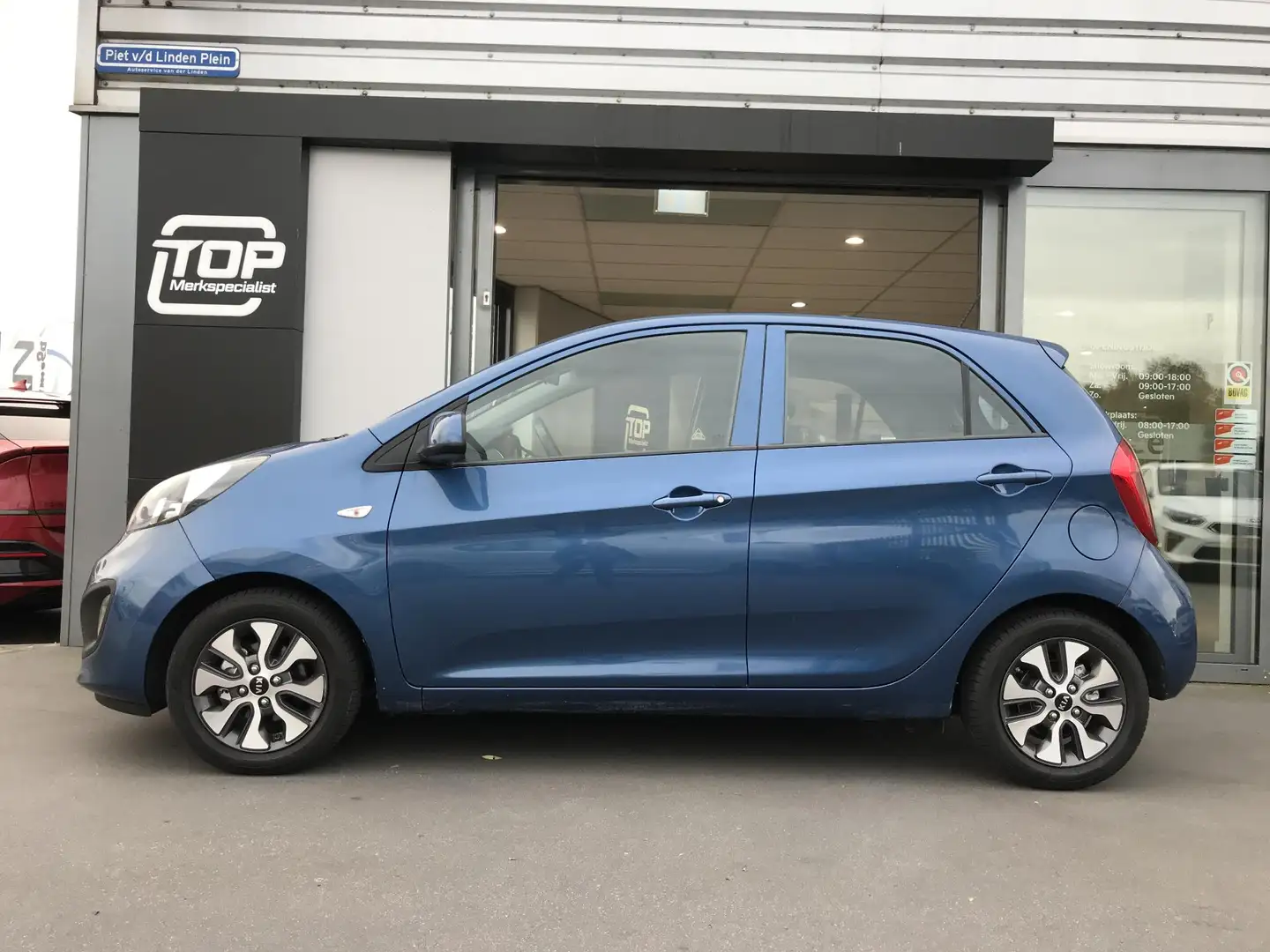 Kia Picanto 1.0 EconomyPlusLine Navigator Blauw - 2