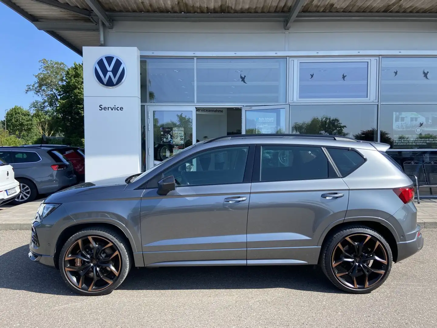 CUPRA Ateca 2.0 TSI DSG 4-DRIVE Limited 20"-KUPFER+BRE Grau - 2