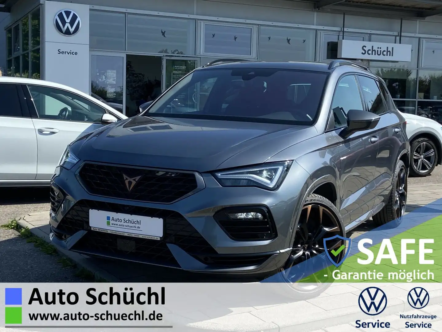 CUPRA Ateca 2.0 TSI DSG 4-DRIVE Limited 20"-KUPFER+BRE Grau - 1