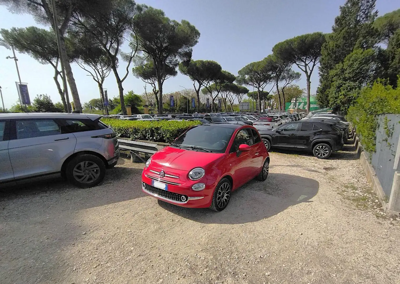 Fiat 500 1.0cc HYBRID DOLCEVITA 70cv TETTO PANORAMA NAVI Rosso - 1