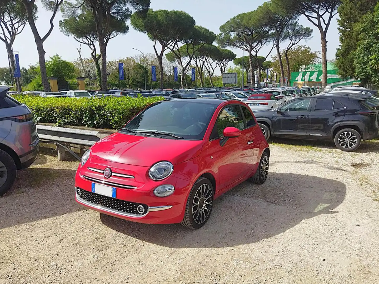 Fiat 500 1.0cc HYBRID DOLCEVITA 70cv TETTO PANORAMA NAVI Rosso - 2