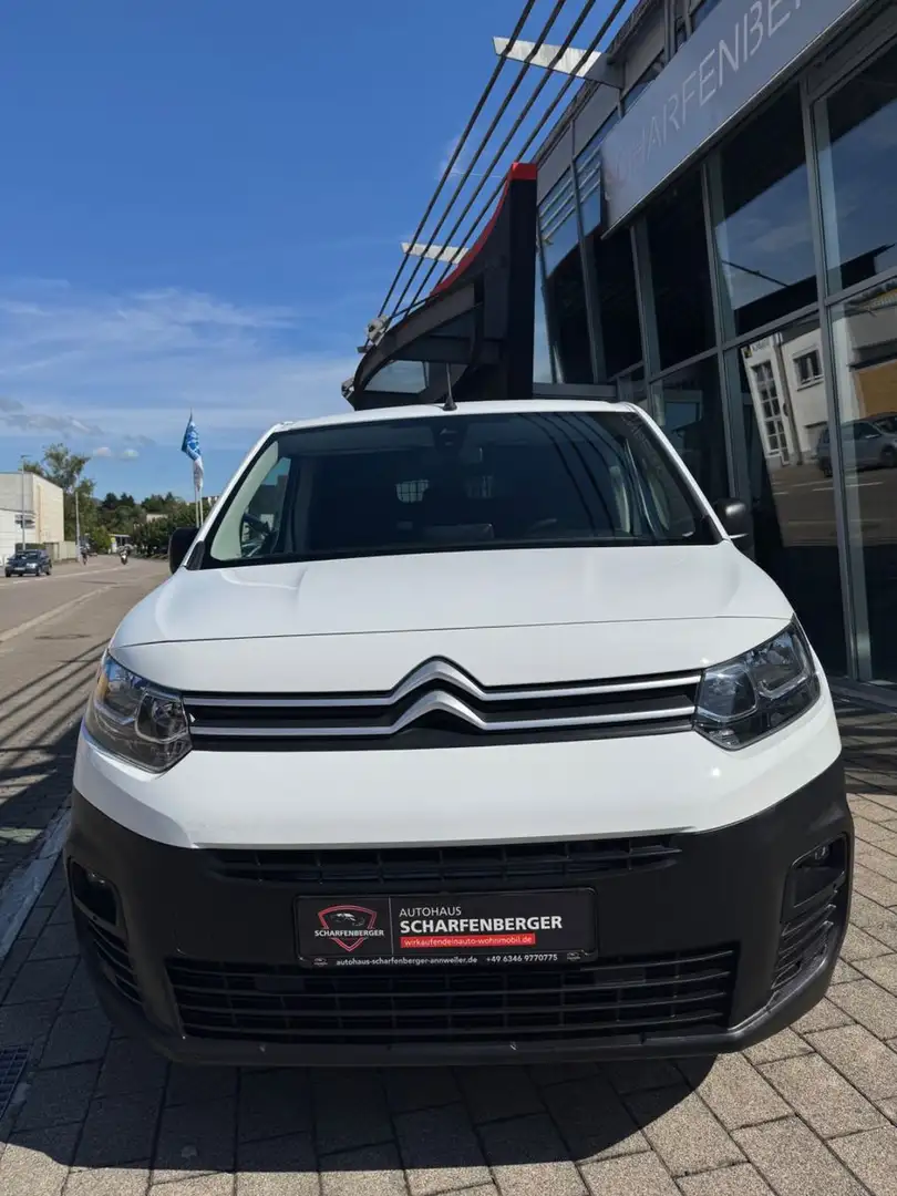 Citroen Berlingo Kasten Club M/L1+NAV+AHK+TOP Weiß - 2