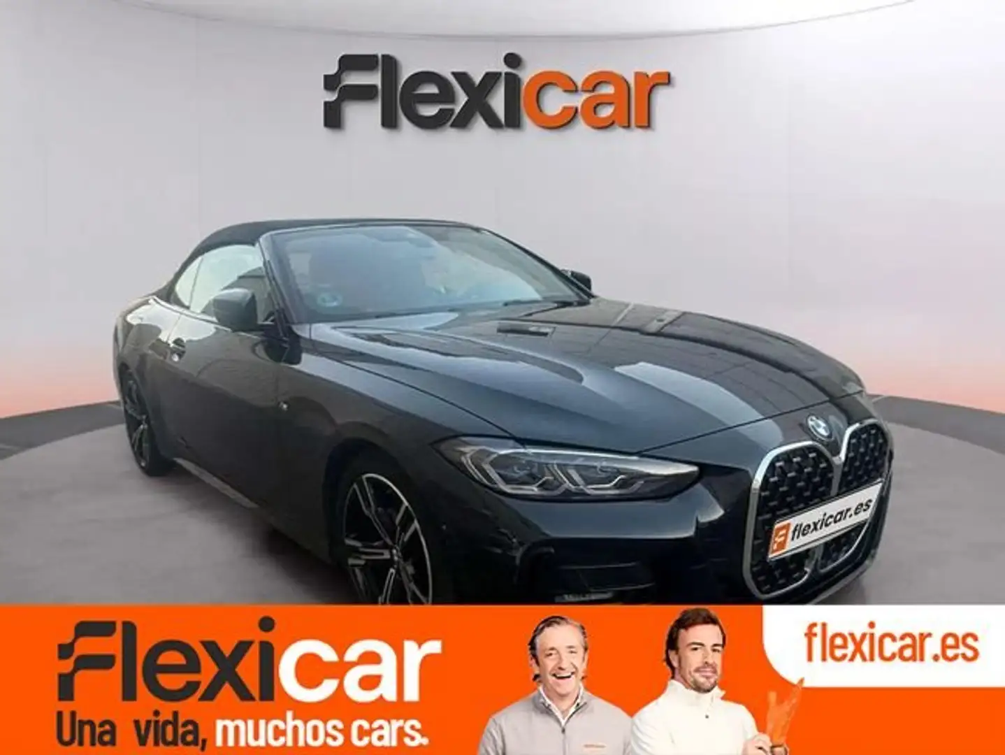 BMW 420 420d Cabrio Negro - 1